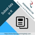 Subset data in R